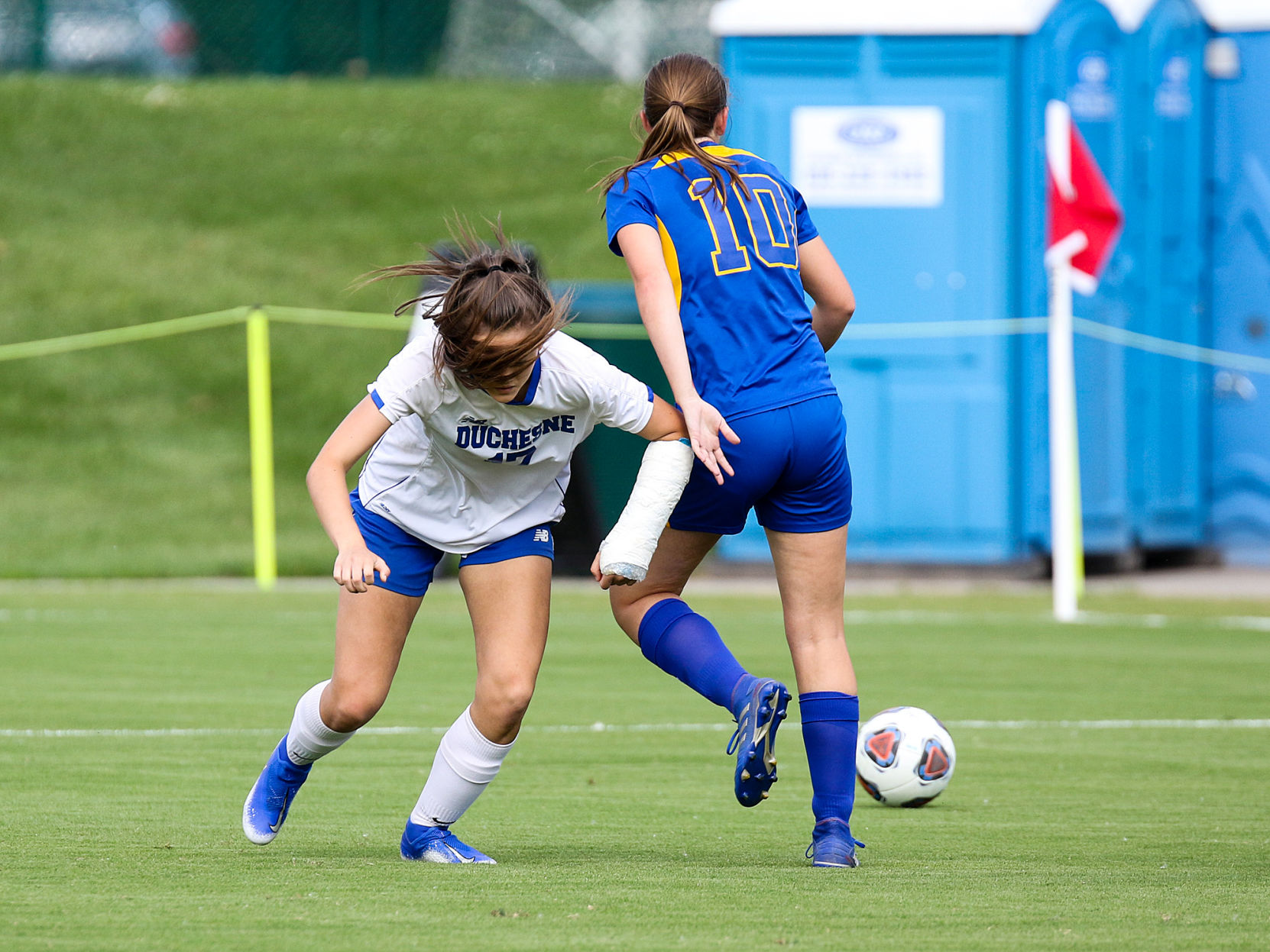 Duchesne vs. St. Vincent girls soccer